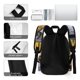 thumbnail image 5 of El Hombre de Familia-theme Backpack, Campus style schoolbag Bookbag with Adjustable Shoulder Straps And Large Zip Compartment, Unisex Travel Bags.42x30x15cm, 5 of 6