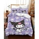 thumbnail image 2 of Cart-oon Bunny -3-Piece Be-d Set -Warm and- Comf-ortable -Kawaii- Beddi-ng Se-t Cute S-oft Mic-rofiber Bedclothe-s for Bo-ys Girls Ki-ds -King, 2 of 5