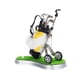 thumbnail image 3 of Mini Bolígrafos De Golf Con Soporte Para Bolsa De Golf Y Carrito Para Cualquier Entusiasta Del Golf, Resistente, Blanco Y Amarillo, 3 of 5