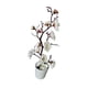 thumbnail image 3 of Bonsái De Flores Artificiales Con Flores Secas En Maceta Para Mesa De Comedor Navide?a Y Chimenea Blanca, 3 of 5