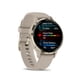 thumbnail image 3 of Smartwatch Garmin Venu 3S de 41 mm con bisel de acero dorado y caja gris, 3 of 9