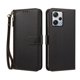 thumbnail image 3 of Funda con Billetera para [Xiaomi Redmi Note 12 Pro Plus 5G] con Bolsillo Zipper y Tarjetero Negro, 3 of 6