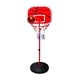 thumbnail image 3 of Aro de baloncesto para niños, aro de baloncesto, juguete para exteriores, interactivo, altura ajustable, juegos familiares para niños y niñas de 3 a 5, 3 of 5