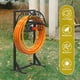 thumbnail image 4 of Soporte para manguera de jardín YACONA de alta resistencia con cesta de almacenamiento, 4 of 6