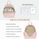 thumbnail image 4 of Ecosusi Mini Mochila Juvenil Acolchada para 9,7" Rosado, 4 of 10