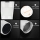 thumbnail image 5 of Taza térmica, taza de café con tapa hermética, taza térmica con aislamiento, taza de viaje de acero inoxidable, taza de café de viaje para café caliente y frío, té, 5 of 6