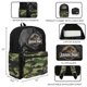 thumbnail image 3 of Mochila Bioworld 43 cm Set Camo INGEN con Bolsa de Almuerzo, 3 of 8