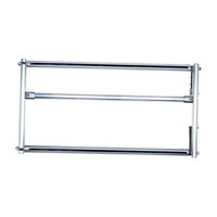 Magideal - Bastidor De Bordado Con Marco De Desplazamiento Para Punto De Cruz, Soporte Para Bastidor De Bordado, Aleación De Aluminio Multifuncional, Herramienta