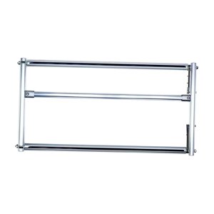 Magideal - Bastidor De Bordado Con Marco De Desplazamiento Para Punto De Cruz, Soporte Para Bastidor De Bordado, Aleación De Aluminio Multifuncional, Herramienta