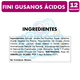 thumbnail image 2 of GOMITA GUSANO FINI 90GR., 2 of 3
