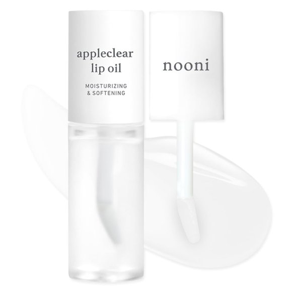 Aceite labial NOONI Appleclear Hidratante de larga duración, 3,5 ml