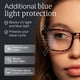 thumbnail image 4 of Gafas De Lectura Que Bloquean La Luz Azul Para Mujeres Y Hombres, 4 of 7