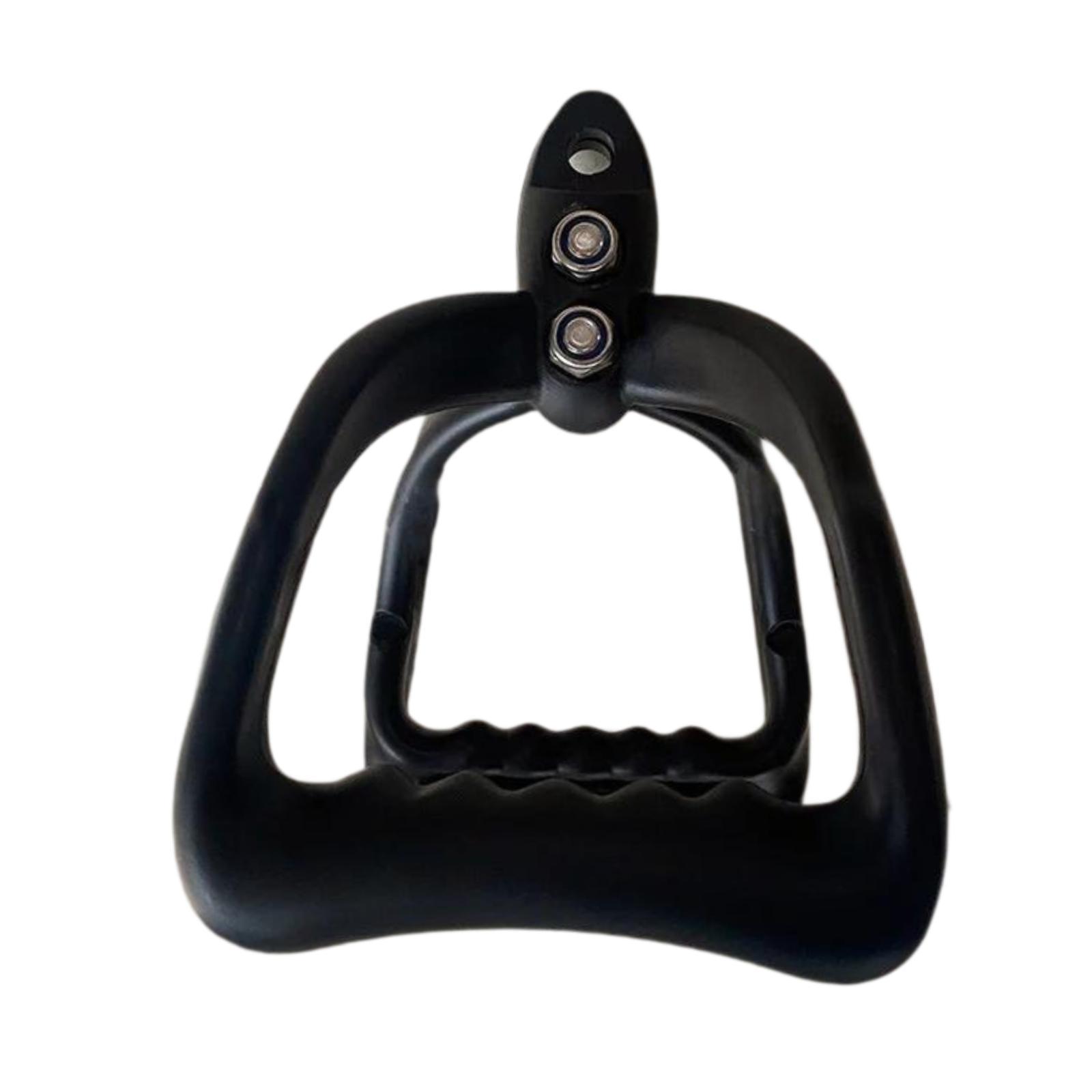 Magideal - Mango De Remo Ergonómico, Mango De Barra En V, Entrenamiento Muscular, Barra De Tracción Lateral, Mango, Accesorio De Tracción De Cable Para Entrenami