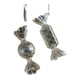thumbnail image 4 of Adornos Navideños Acrílicos Transparentes Para árbol De Navidad, Para Celebraciones, Fiestas En Casa, 2 Caramelos, 4 of 5