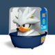 thumbnail image 3 of Figura coleccionable de vinilo con forma de pato de goma TUBBZ, color plateado, 9 cm, 3 of 6