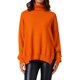 thumbnail image 1 of INSPIRE CHIC Suéter de Cuello Alto para Mujer, Tops para un Armario de Invierno Elegante L Naranja, 1 of 6