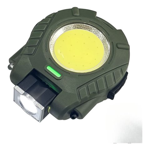 Genérico - Set 3 Linternas Portatiles Clip Usb Llavero Mochila Lau