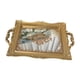 thumbnail image 4 of Bandeja Decorativa Con Espejo Tocador Centro De Mesa Bandeja De Almacenamiento De Joyería Ornamentada 37cmx23.5cm Aureate 1, 4 of 5