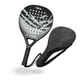 thumbnail image 1 of Pala de Padel Gris con Negro Modelo 4013, 1 of 4