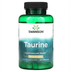 Swanson Taurina, 500 Mg 100 Cápsulas