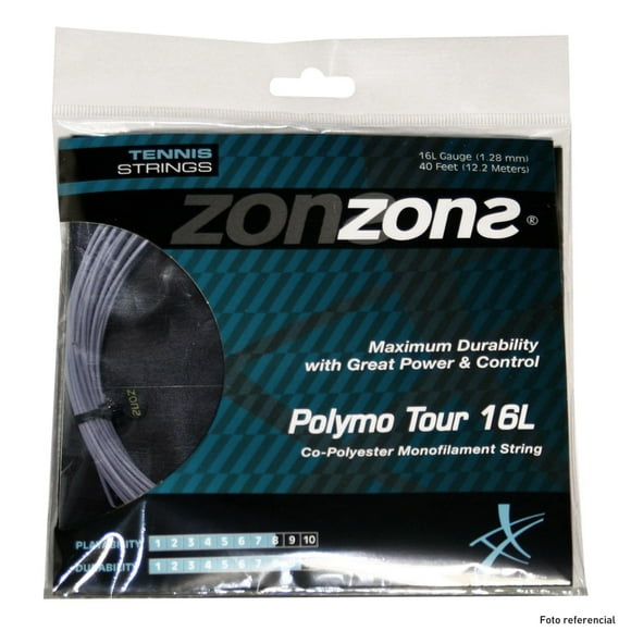 Cuerda Zons Polymo Tour Gris 1.23 - 12m