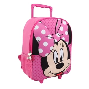 Mochila 3D Con Ruedas Minnie