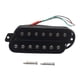 thumbnail image 5 of Pastilla Humbucker De 7 Cuerdas, Profesional, De Bajo Ruido, De Doble Bobina, Fácil De Instalar, Color Negro Y Plateado, 52 Mm, 5 of 5
