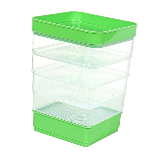 Kits de germinación de semillas, bandeja multiusos para el cultivo de microvegetales, germinación de semillas en interiores. sin sombra