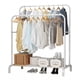 thumbnail image 1 of Perchero Organizador Doble de Metal para Ropa NEGRO-BLANCO, 1 of 3
