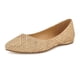 thumbnail image 1 of Flat Nine West Speakup para mujer, color natural claro y oro rosa 111, 1 of 2