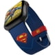 thumbnail image 2 of DC Comics - Banda de reloj inteligente táctico Superman - Con licencia oficial, compatible MobyFox MobyFox, 2 of 2