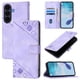 thumbnail image 3 of Funda Cartera para Samsung Galaxy S25 FE con Soporte y Ranuras, Resistente a Golpes y Rayones Morado, 3 of 6