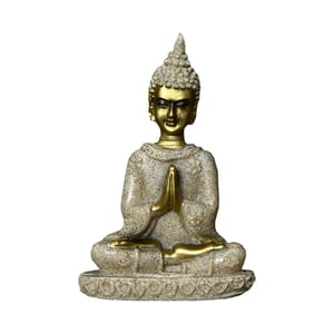 Magideal - Estatua De Buda, Estatuilla De Buda Tailandés, Artesanía Decorativa, Escultura De Resina Coleccionable Para Gabinete, Estante, Decoración Interior De , Estilo D