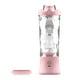 thumbnail image 3 of Licuadora Portátil 600ml USB Tamaño Personal para Alimentos Leche de Soya Batido Rosa (Licuadora Portátil), 3 of 3