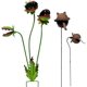 thumbnail image 1 of Estaca jardín planta carnívora metal caprichosa Venus atrapamoscas Halloween jardín gótico, 1 of 7