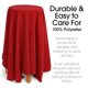 thumbnail image 4 of Tela polar Pico Textiles roja de 1 yarda, 100% poliéster, 4 of 6