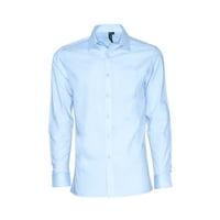 Kotting - Camisa Escolar Slim Fit Celeste Niño