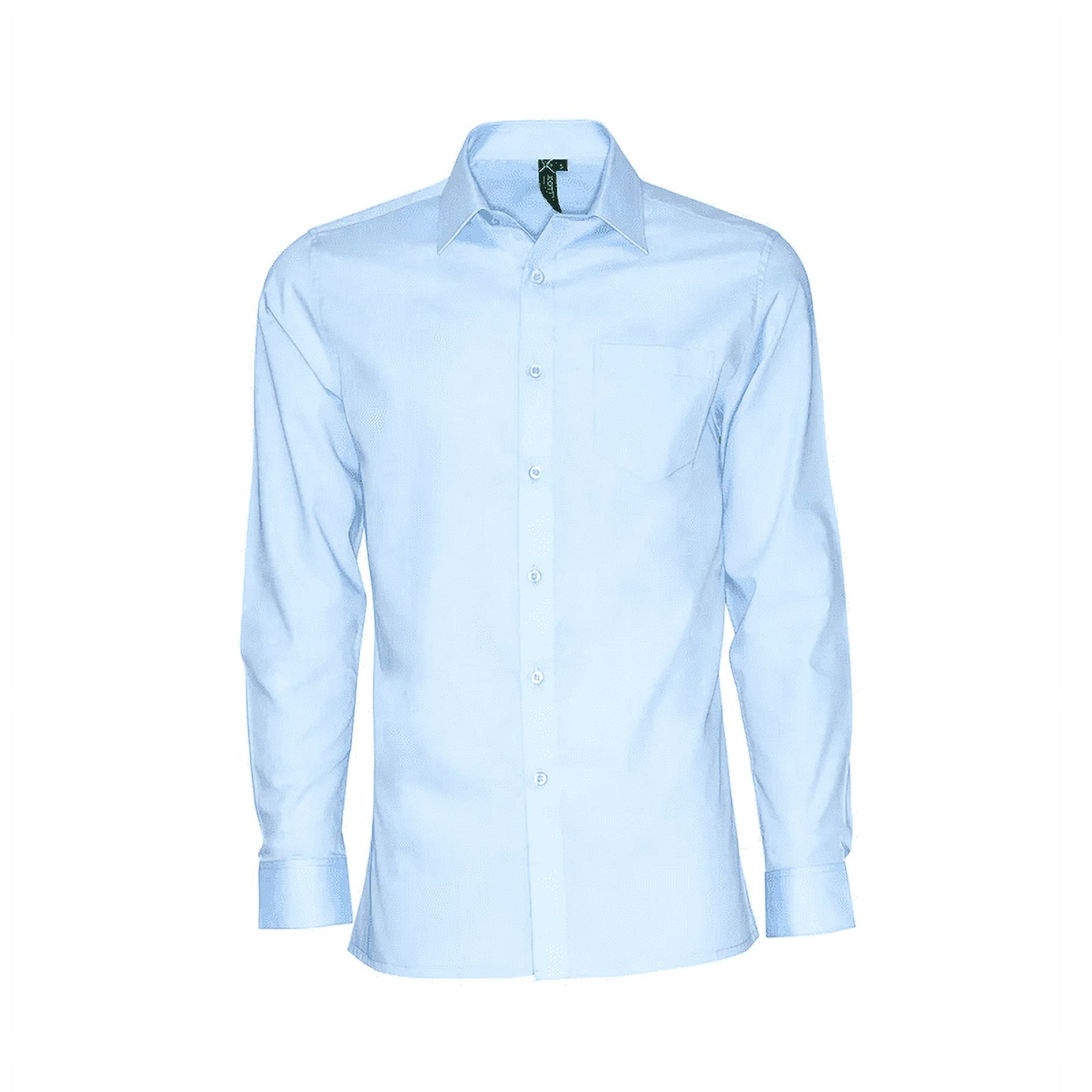 Kotting - Camisa Escolar Slim Fit Celeste Niño
