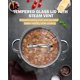thumbnail image 3 of Stockpot Cook N Home de acero inoxidable de 16 cuartos de galón con tapa, 3 of 7