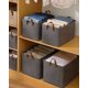 thumbnail image 3 of SET DE 2 CANASTOS 20CMX47CMX28CM COLOR GRIS, 3 of 4