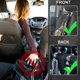 thumbnail image 2 of Gancho para reposacabezas de asiento delantero de coche con brillantes, ganchos para coche con brillantes, gancho para asiento trasero de coche con brillantes, paquete de 2, 2 of 7