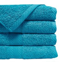 Lourdes - Toalla De Mano 45×90 Cm / Turquesa –