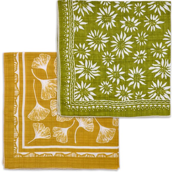 Bandana Acigbetter 55 × 55 cm de mezcla de algodón – Pack de 2