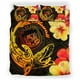 thumbnail image 2 of Juego De Cama Hawaii Polynesian Hawaii Sharks Tribal Patterns Naranja, 2 of 3