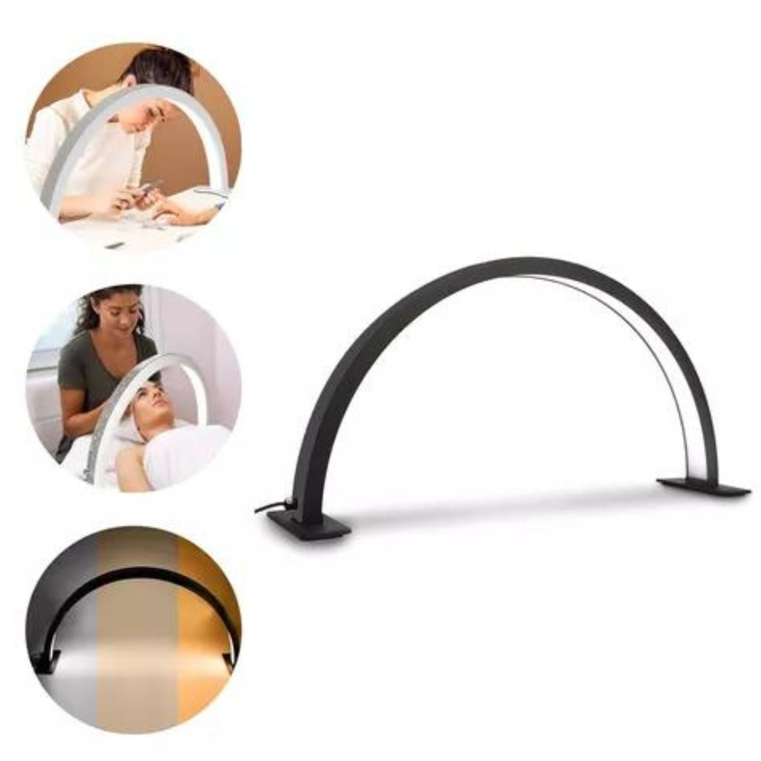 Leon Import - Lampara Luz De Escritorio Mesa Estetica Tatuaje Uñas 50w Led