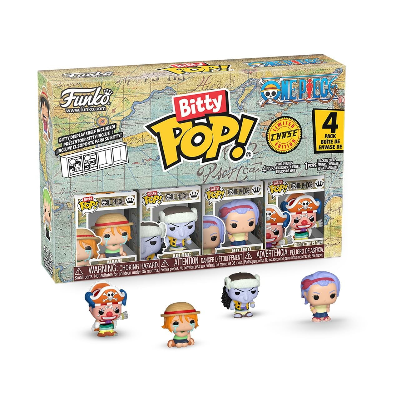 Figuras Mini Funko Bitty Pop One Piece 2.2 Cm Coleccionables