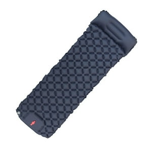 Babyluna - Colchoneta Inflable Camping Individual Ultraligera Con Inflador De Pie