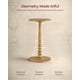 thumbnail image 4 of Mesa Auxiliar Redonda VASAGLE MARIEL 30 cm Madera Estilo Mid-Century, 4 of 7