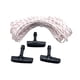 thumbnail image 4 of 3 piezas Cordón de cable de tirón con manijas de arranque Mango ergonómico Reemplace directamente accesorios versátiles de 10 m cuerdas para céspedes, 4 of 5