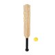 thumbnail image 4 of Bate De Cricket Con Pelota De Tenis, Juguete Deportivo De Práctica Para Ni?os, Ni?as Y Ni?os, 4 of 5